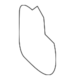 6400F205XA - Body: Tow Eye Cap for Mitsubishi Image