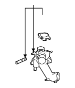 1630431112 - : 2013-2018 Lexus GS450h - Water Outlet for Lexus: GS450h Image