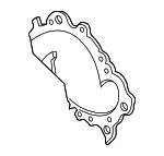 1627120020 - Cooling System: Water Pump Assembly Gasket for Toyota: Avalon, Camry, Highlander, Sienna, Solara Image