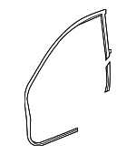 84947754 - Body: Door Weather-strip for Cadillac: ATS, CT4 Image