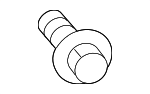 9008011699 - Body: Glove Box Frame Bolt for Toyota Image