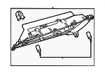 2023-2024 Toyota - Glove Box Frame