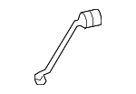 9Y0907637A - Brakes: Disc Brake Pad Wear Sensor for Porsche Image