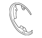 98135252180 - Brakes: Plate for Porsche Image