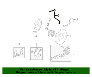 Front Wheel Speed Sensor 22739727 | TascaParts.com