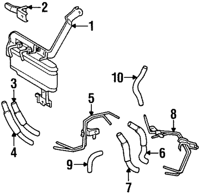 9044517100 - : Automatic Transmission Oil Cooler Hose for Toyota Image