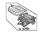 881003N341XIR - Body: Cushion Assembly for Hyundai Image