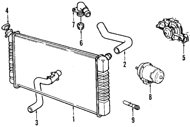 12336298 - : Water Pump for GM Image