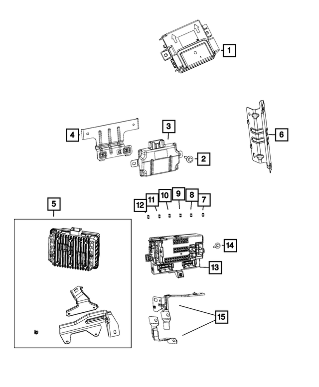56029611AC - Electrical: Power Inverter Module for Mopar Image image