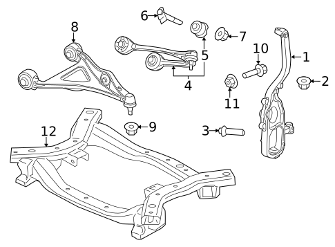 Suspension, Springs & Related Components for 2012 Chrysler 300 #0