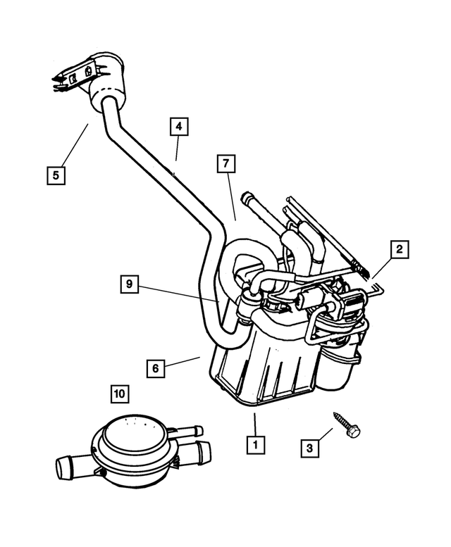 4581349AA - : Air Filter for Mopar Image
