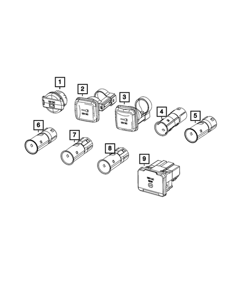 Radio, Antenna, Speakers, DVD, and Video systems for 2025 Chrysler Pacifica #4
