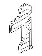 29136G7800 - Cooling System: Side Baffle for Hyundai Image