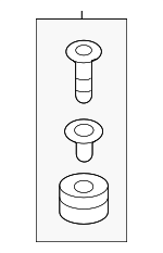 5N0198093 - Cooling System: Hardware Kit for Volkswagen Image