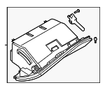 55550WAA01 - : Glove Box for Toyota Image