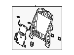 7101433130 - : Seat Back Frame for Lexus: ES300h, ES350 Image