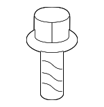 1140806141 - Body: Fender Bolt for Kia: Borrego, Cadenza, Carnival, EV6, EV9, Forte, Forte Koup, Forte5, K4, K5, K900, Niro, Niro EV, Optima, Rio, Sedona, Sorento, Soul, Soul EV, Sportage, Stinger, Telluride Image