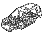 AAB490300 - Body: Vehicle Body Shell for Land Rover: Freelander Image