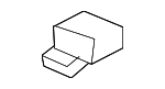 91533STK003 - HVAC: HVAC Heater Core Clip for Honda Image