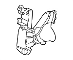 79107TZBG91 - HVAC: HVAC Unit Case Cover for Honda Image