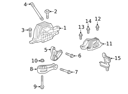 Hardware, Fasteners & Fittings for 2018 Buick LaCrosse #0