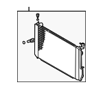 1604120354 - Belts &amp; Cooling: Radiator Assembly for Toyota: Highlander Image