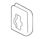 KRF100003 - Body: Inner Molding Retainer for Jaguar Image