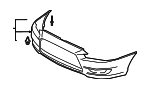 6400C308 - Body: Bumper Cover for Mitsubishi Image