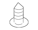 MS452393 - Body: Bumper Cover Screw for Mitsubishi Image