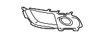 8321A134 - Body: Fog Lamp Bezel for Mitsubishi Image