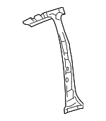 DG1Z5424301B - Body: Inner Center Pillar for Ford: Police Interceptor Sedan, Special Service Police Sedan, Taurus Image