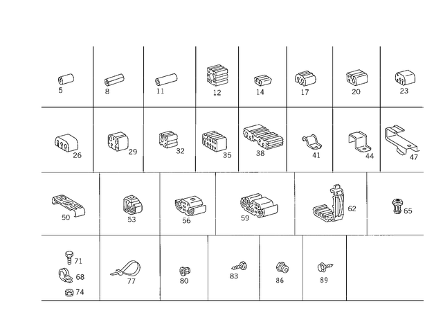 1263280181 - Springs, Suspension and Hydraulics: Rubber Bushing for Mercedes-Benz: 190, 190C, 190D, 190DC, 190E, 200, 200D, 220, 220b, 220D, 220Sb, 230, 230SL, 240D, 250C, 250S, 250SE, 250SL, 260E, 280, 280C, 280CE, 280E, 280S, 280SE, 280SEL, 280SL, 300CE, 300D, 300E, 300SD, 300SE, 300SEL, 300SL, 300TD, 300TE, 350SL, 380SE, 380SEC, 380SEL, 380SL, 380SLC, 400E, 400SE, 400SEL, 450SE, 450SEL, 450SL, 450SLC, 500E, 500SEC, 500SEL, 500SL, 560SEC, 560SEL, 560SL, 600SEL, 600SL, C220, C230, C280, C43 AMG, CLK430, E430, S420, SL320, SL500, SL55 AMG, SL550, SL600, SL63 AMG, SL65 AMG, SLK230 Image image