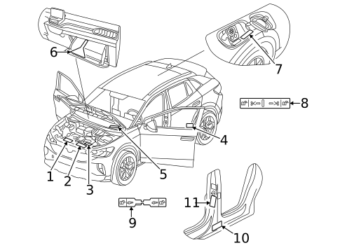 Information Labels for 2024 Volkswagen ID.4 #0