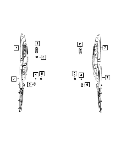 Switches for 2019 Dodge Grand Caravan #3