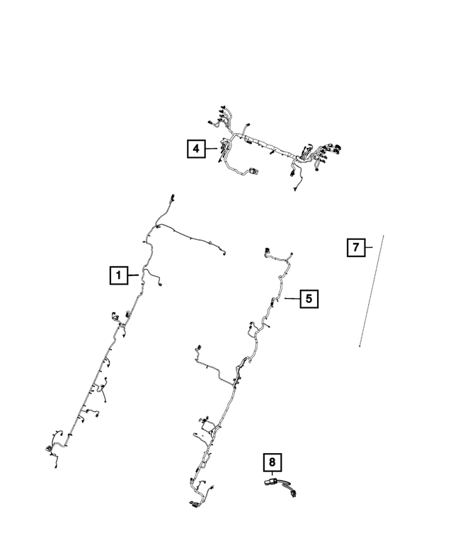 68411652AE - : Chassis Wiring for Mopar Image