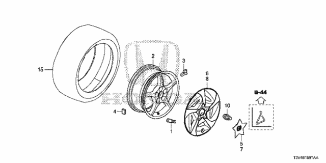 Wheel Disk (KA) for 2014 Honda Accord #0
