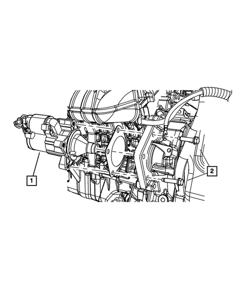 Starters for 2011 Chrysler Town & Country #1
