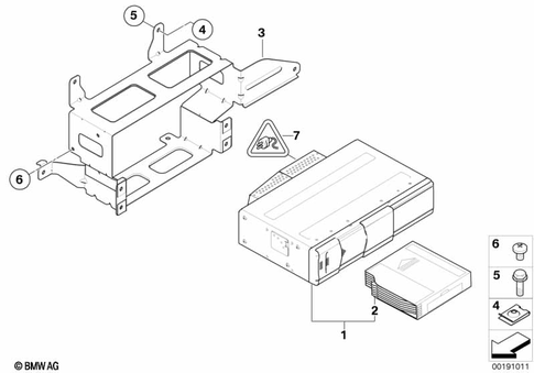 Cd Changer for 2010 BMW 328i #0