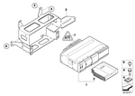 65128364931 - Audio, Navigation, Electronic Systems: Cd-Magazine BMW 6 Cd Changer Ai for BMW Image