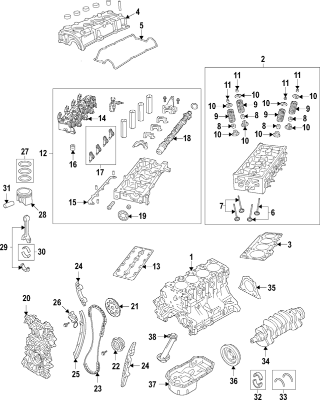 68439897AA - Engine: Intake Valve for Mopar Image