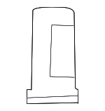 7B0201803A - : Vapor Canister Seal for Volkswagen: Routan Image