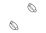 805924070 - Cooling System: Hose Clamp for Subaru Image