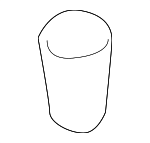 6036179AA - Body: Hole Cover Clip for Chrysler: PT Cruiser Image