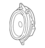 8616058240 - Body: Front Dr Speaker for Toyota: 4Runner, Prius, Prius Plug-In, Prius V Image