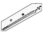 87751B1001 - Body: Rocker Molding for Hyundai Image