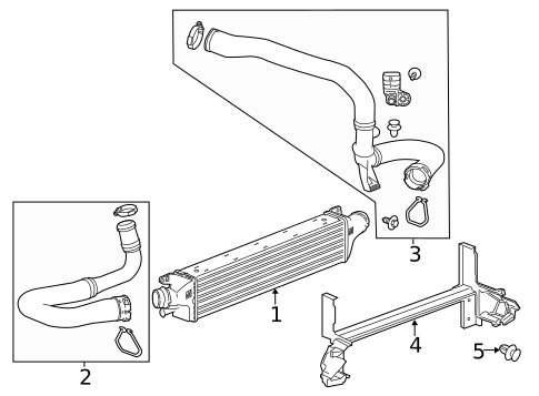 Intercooler for 2019 Buick Encore #0