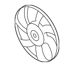 252313F000 - Cooling System: Fan Blade for Hyundai: Santa Fe Image