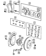68284982AA - Brakes: Bleeder Cap for Mopar Image