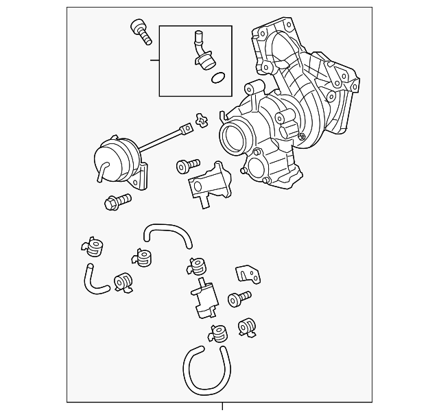 2013-2023 GM Engine Turbocharger 12682937 | TascaParts.com