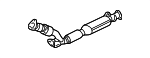 22720719 - Exhaust: Converter &amp; Pipe for Saturn: Vue Image